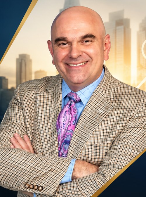 Milan in a suit